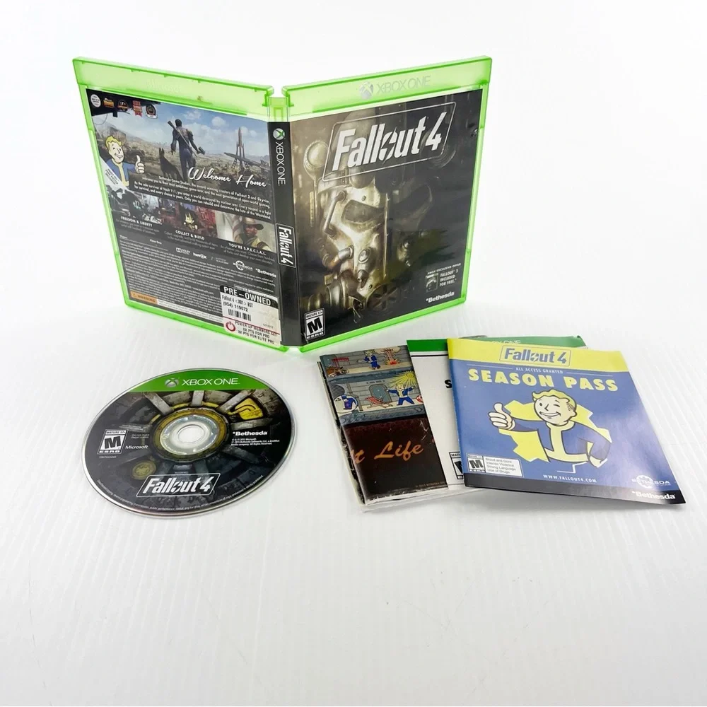 Fallout 4 Video Game for Microsoft Xbox One Complete with Poster